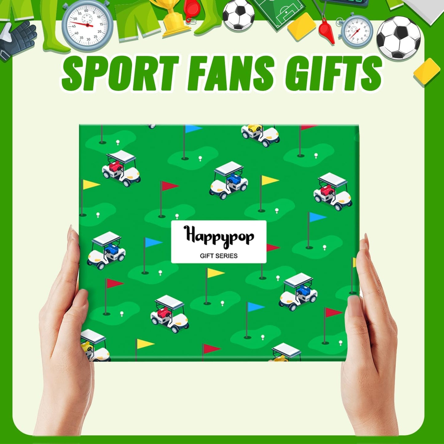 Novelty Gifts for Men - Camping Golfing Bowling American Flag Music Fishing Socks