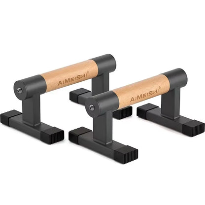1 Pair Gym Push-Up Bar Stands with Handles Chest Abdomen Arms Back Bodybuilding Training Handstand Parallel Rod Gym Accessories