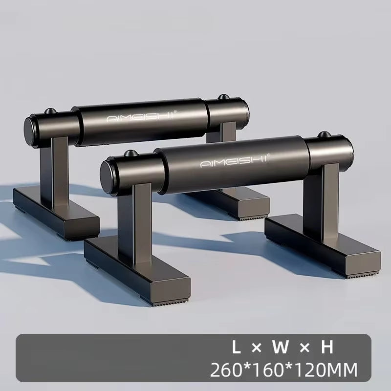 1 Pair Gym Push-Up Bar Stands with Handles Chest Abdomen Arms Back Bodybuilding Training Handstand Parallel Rod Gym Accessories