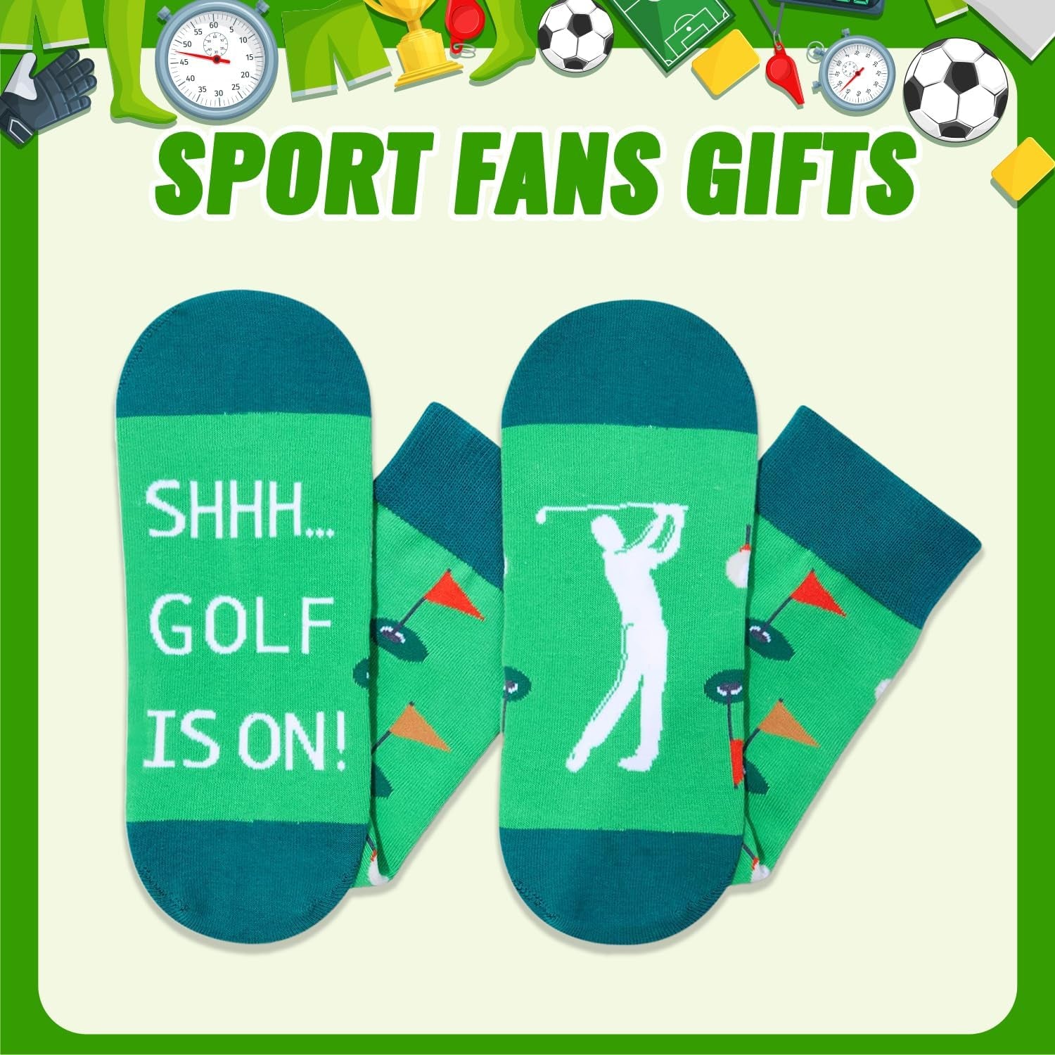 Men Women Sports Gifts - Softball Lifting Basketball Baseball Hockey Soccer Socks