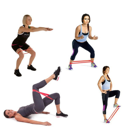 AUQ Resistance Loop Exercise Latex Rubber Band